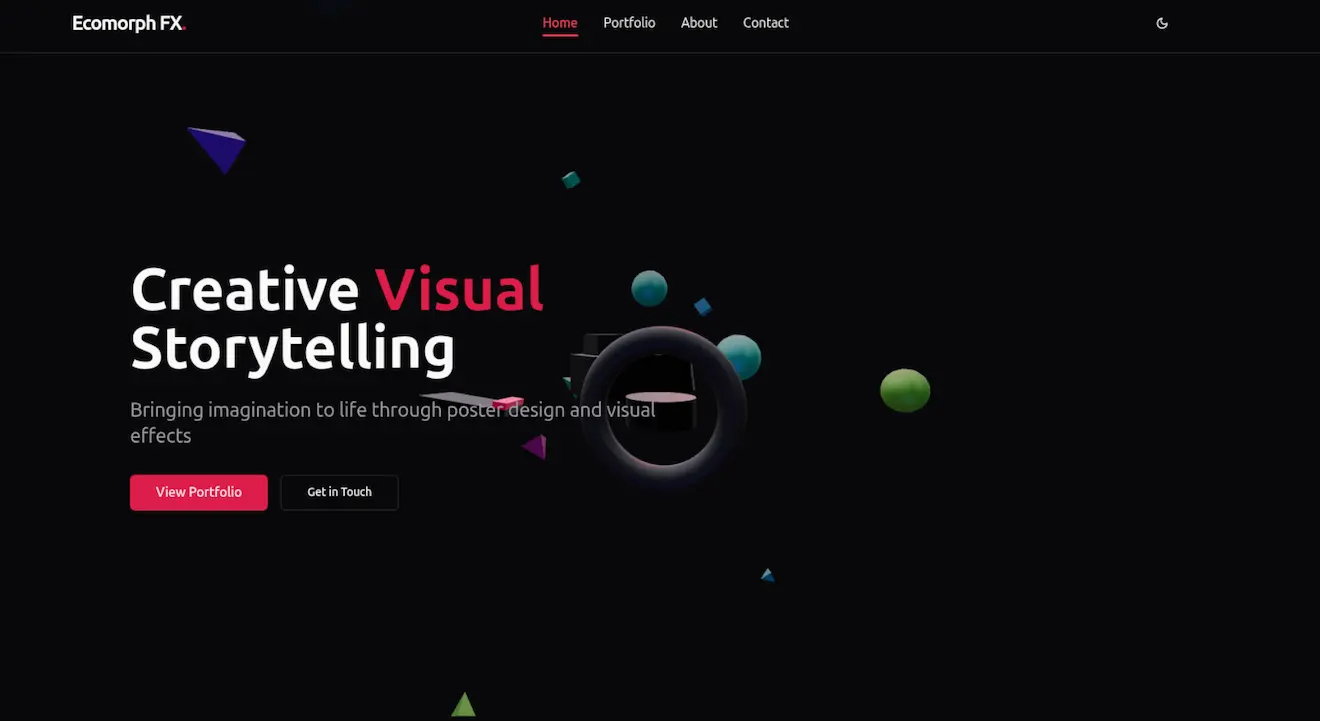 VFX Portfolio Website